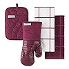 KITCHENAID Quilted Cotton Terry Cloth Oven Mitt, Pot Holder, Kitchen Towel 4-Pack Set, Heat Resis... | Amazon (US)