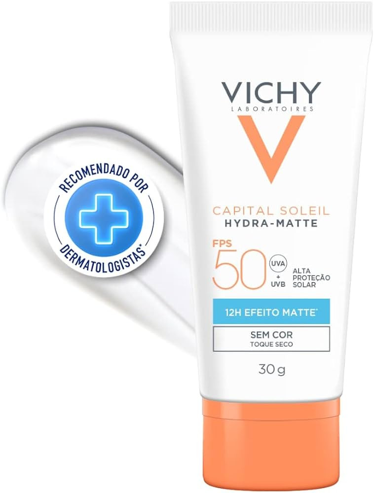 Protetor Solar Facial Vichy Capital Soleil Hydra-Matte FPS50-30g | Amazon (BR)
