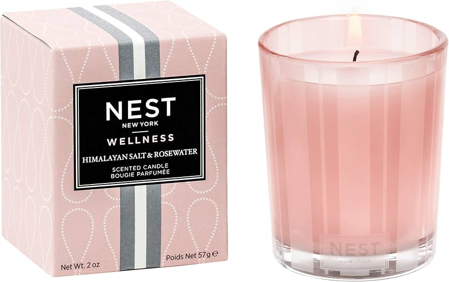NEST New York Himalayan Salt & Rosewater Scented Votive Candle | Amazon (US)