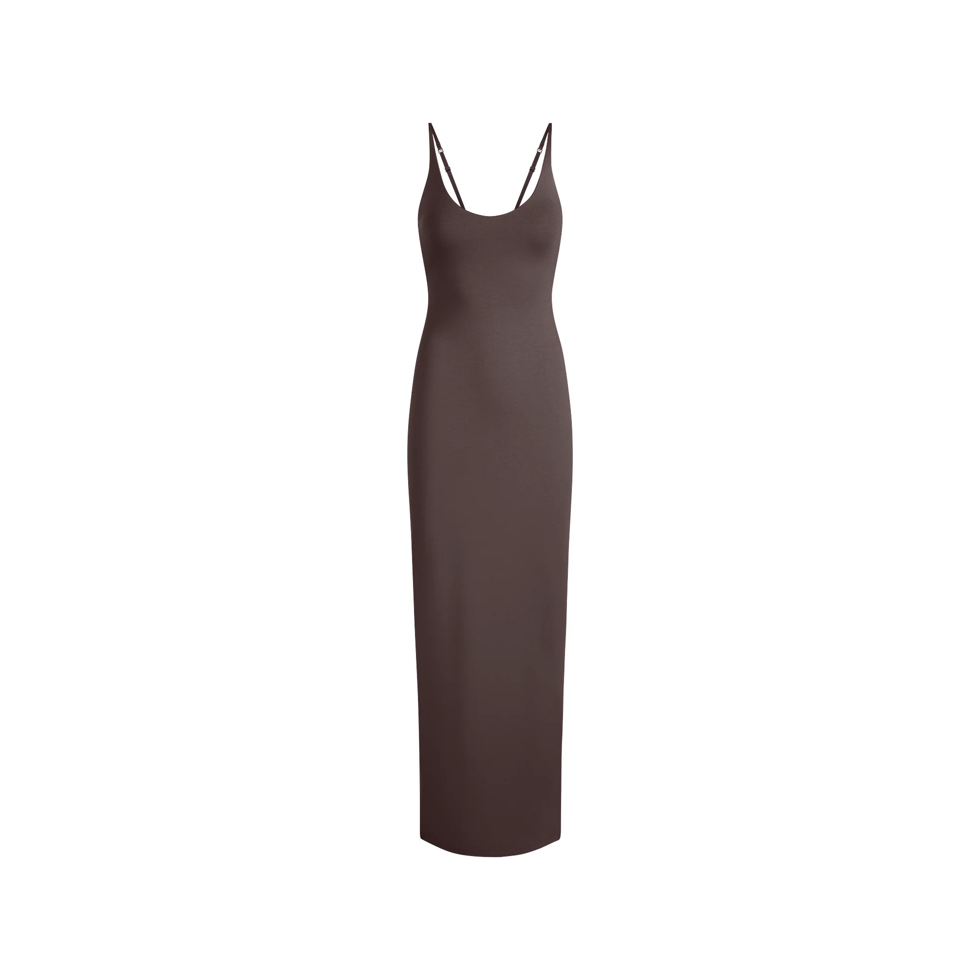 SCOOP NECK LONG DRESS | SKIMS (US)
