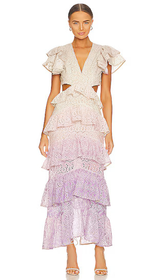 Vacation Maxi Dress in Lilac Ombre | Revolve Clothing (Global)