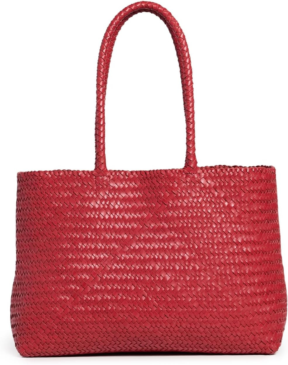 Madewell Women's The Handwoven Leather Tote | Amazon (US)