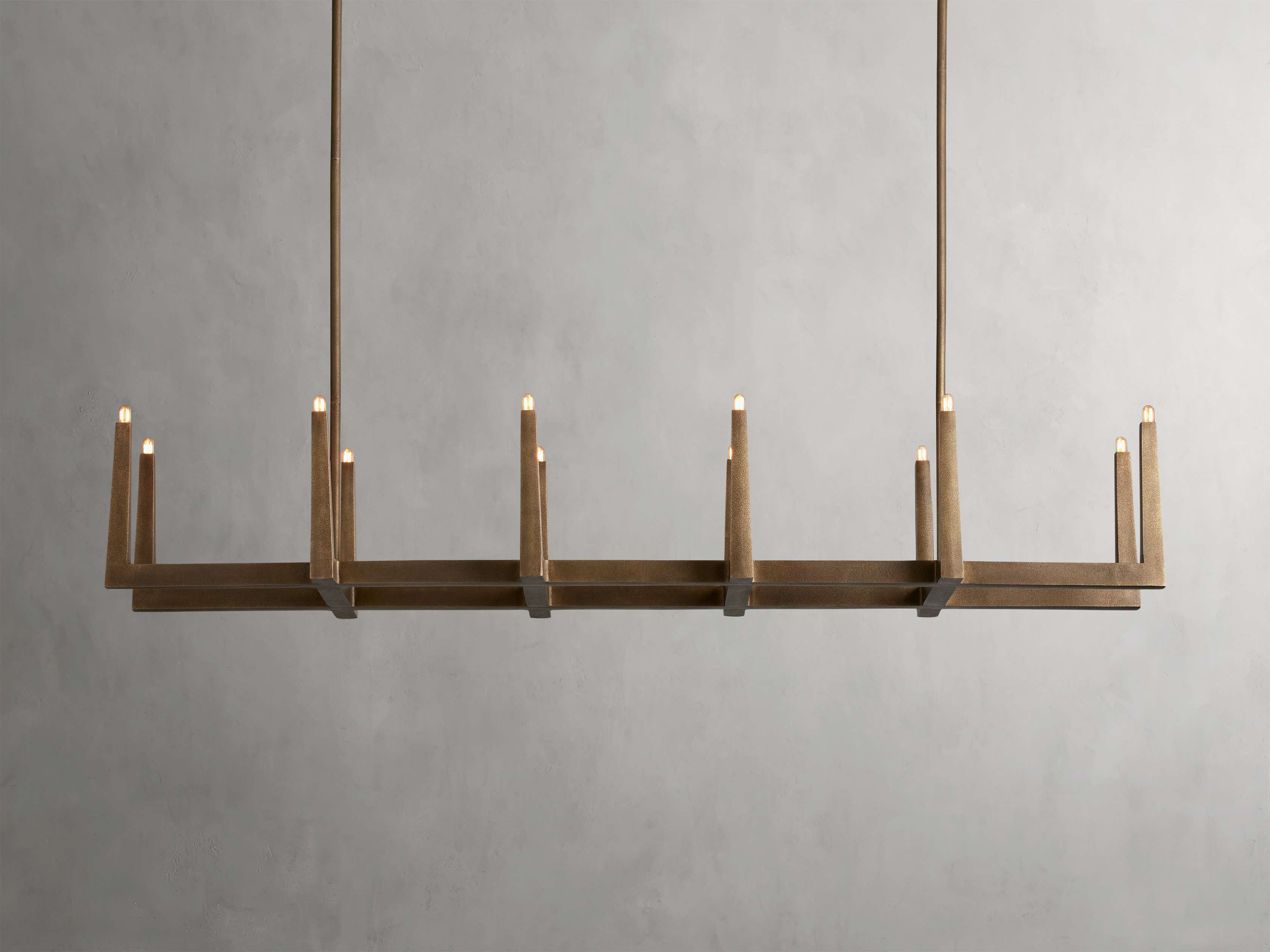 Emmet Linear Chandelier | Arhaus