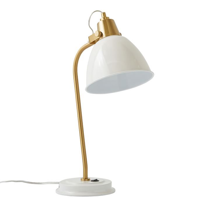 Eden Task Lamp with USB | Pottery Barn Teen
