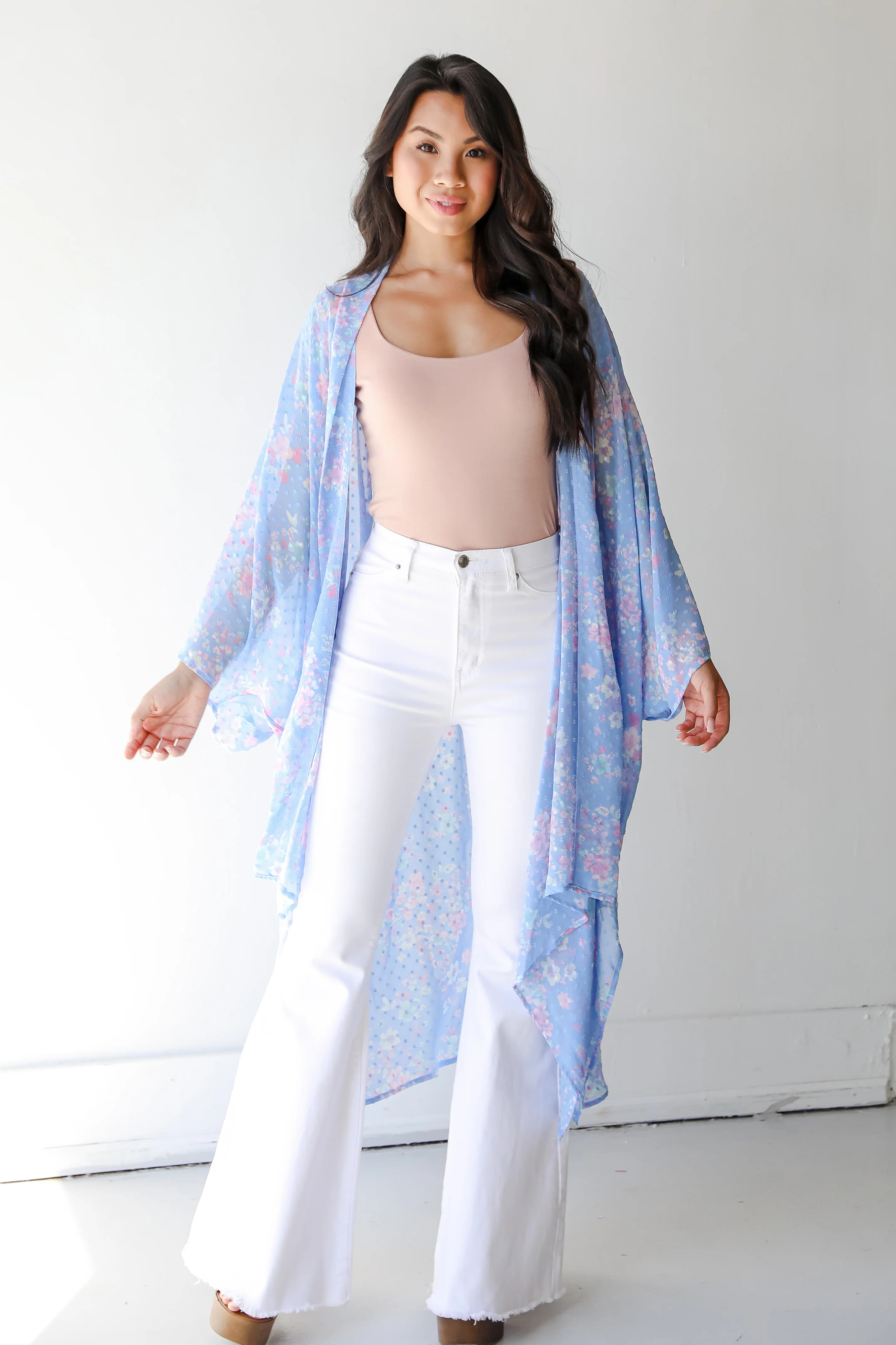 Boldly Blooming Floral Kimono | Dress Up