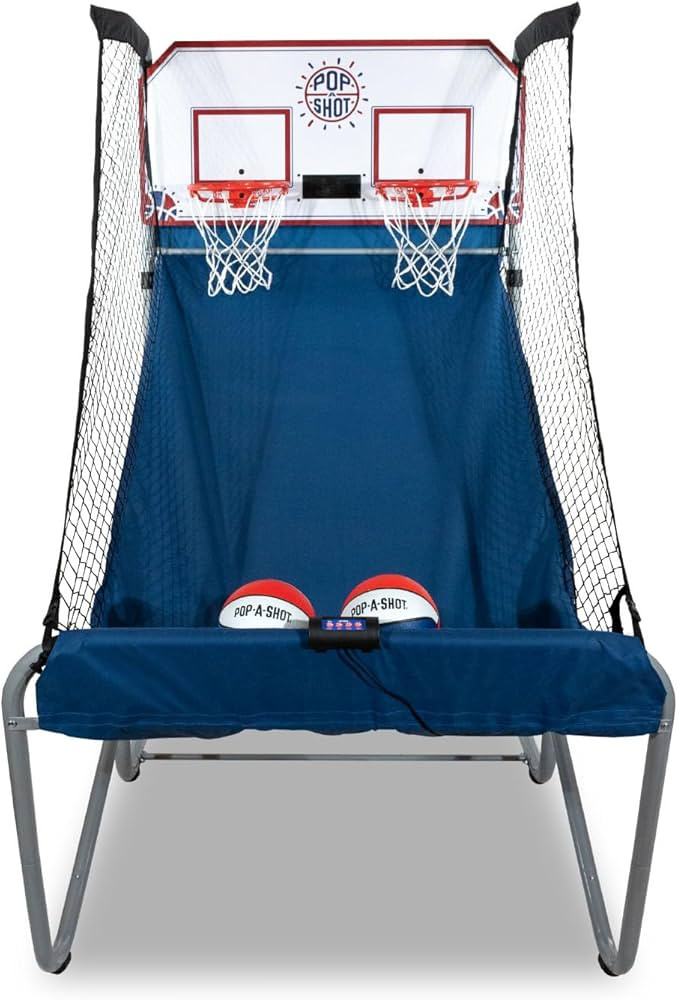 Pop-A-Shot - Home Dual Shot | Arcade Basketball Fun at Home | Infrared Sensor Scoring | 16 Game M... | Amazon (US)