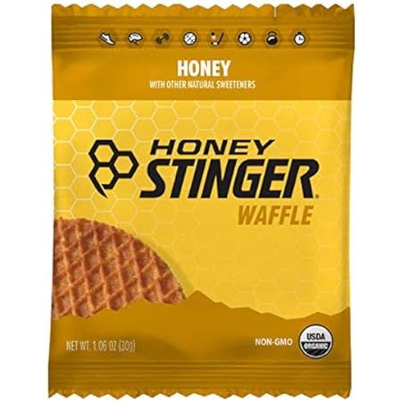Honey Stinger Organic Gluten Free Salted Caramel Waffle | Energy Stroopwafel for Exercise, Endurance | Amazon (US)