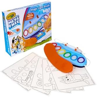 Crayola Bluey Color Wonder Magic Light Brush, Mess Free Painting Station for Kids, Holiday for Ki... | Amazon (US)