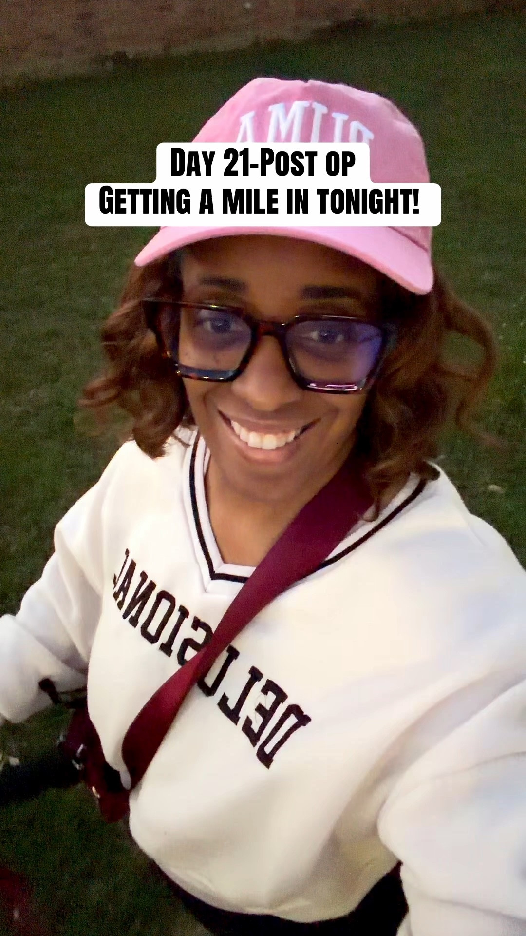 Day 21-Post Op hip replacement surgery and I was almost to a mile. I’m pushing to be a better me each day. 

#LTKgrwm #LTKU #LTKvlog