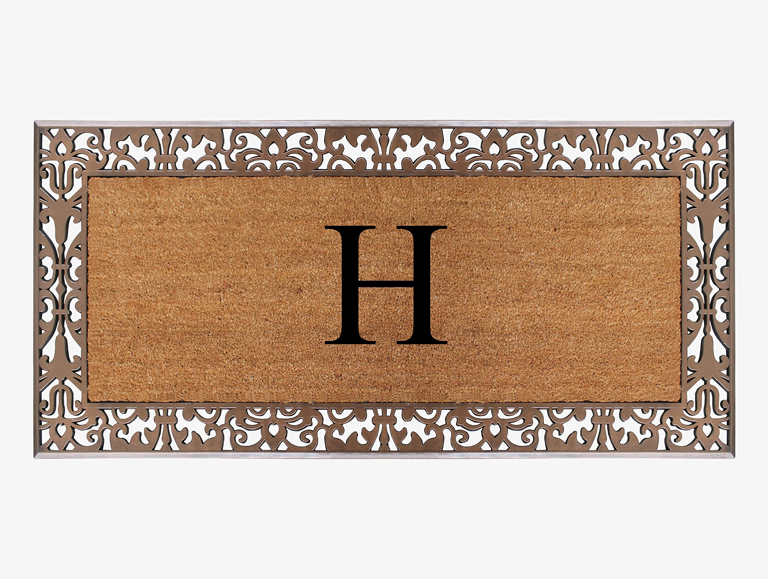 A1 HOME COLLECTIONS A1HC Natural Coir Doormat for Outdoor Entrance, Anti-Shed Treated Front Door ... | Amazon (US)