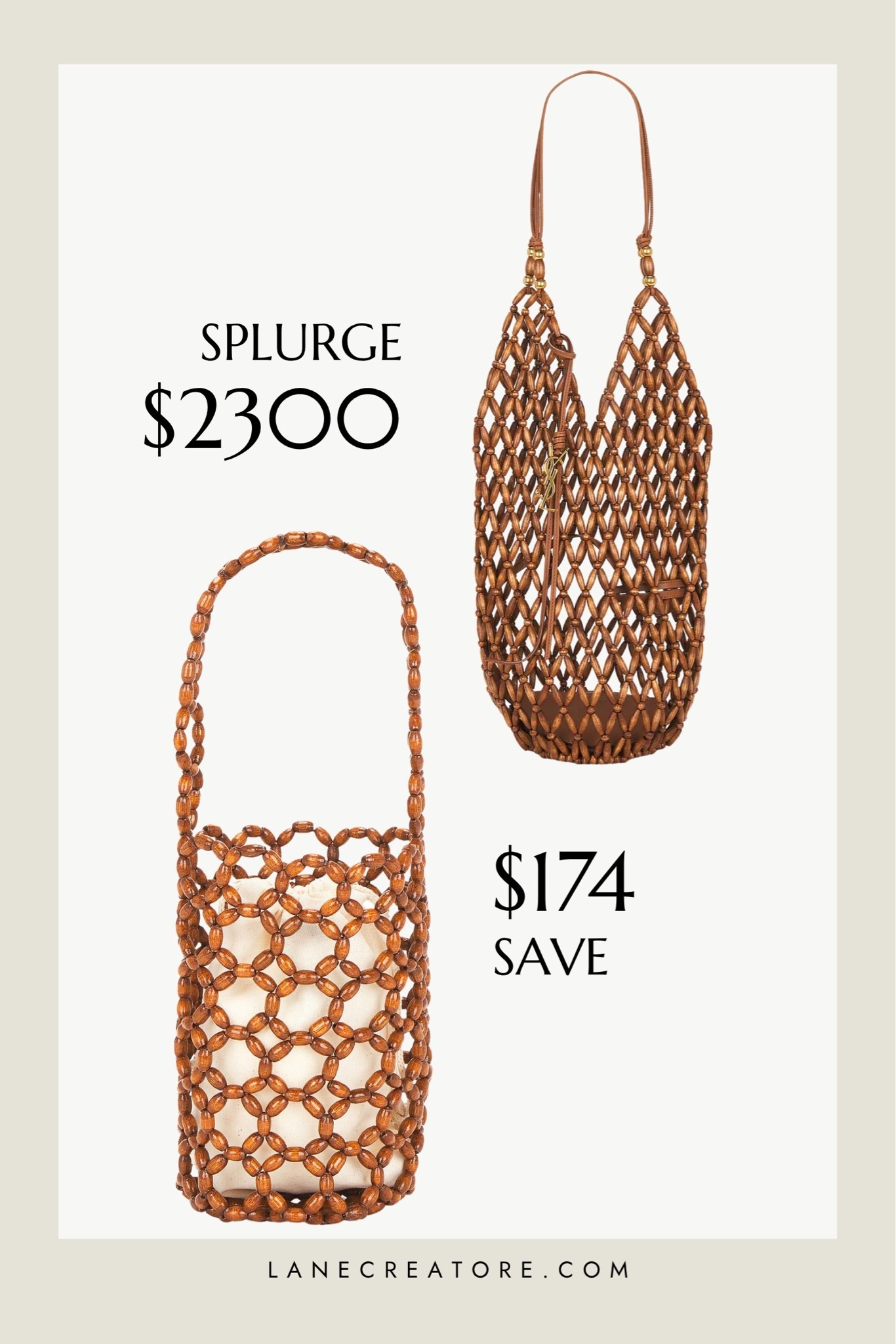 YSL Beaded Bucket Bag Dupe. Splurge or save? ✨
.
.
.
Tags:
ysl beaded bag dupe. saint laurent beaded bag dupe. ysl bucket bag dupe. saint laurent bucket bag dupe. ysl supple bucket bag dupe. saint laurent supple bucket bag dupe. ysl raffia bag dupe. saint laurent raffia bag dupe. beaded bucket bag. wooden bead bag. designer bag dupe. luxury bag dupe. summer shoulder bag. resort wear bag. ✨