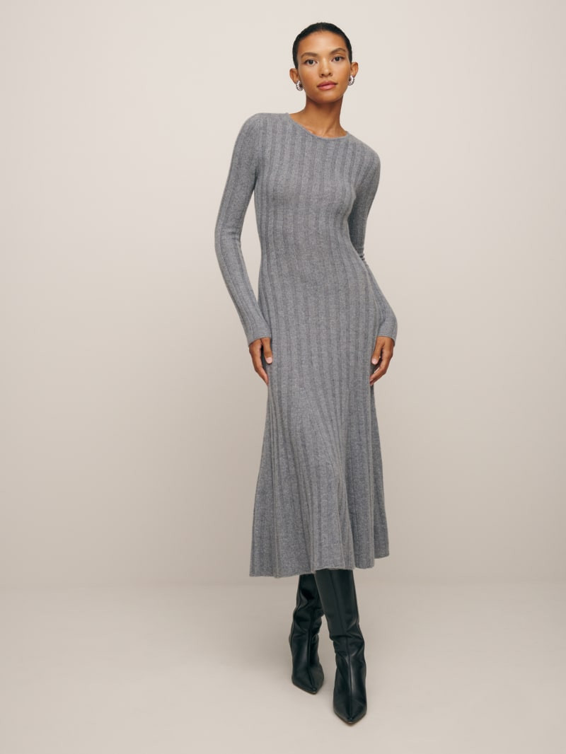 Evan Cashmere Sweater Dress | Reformation (Global)