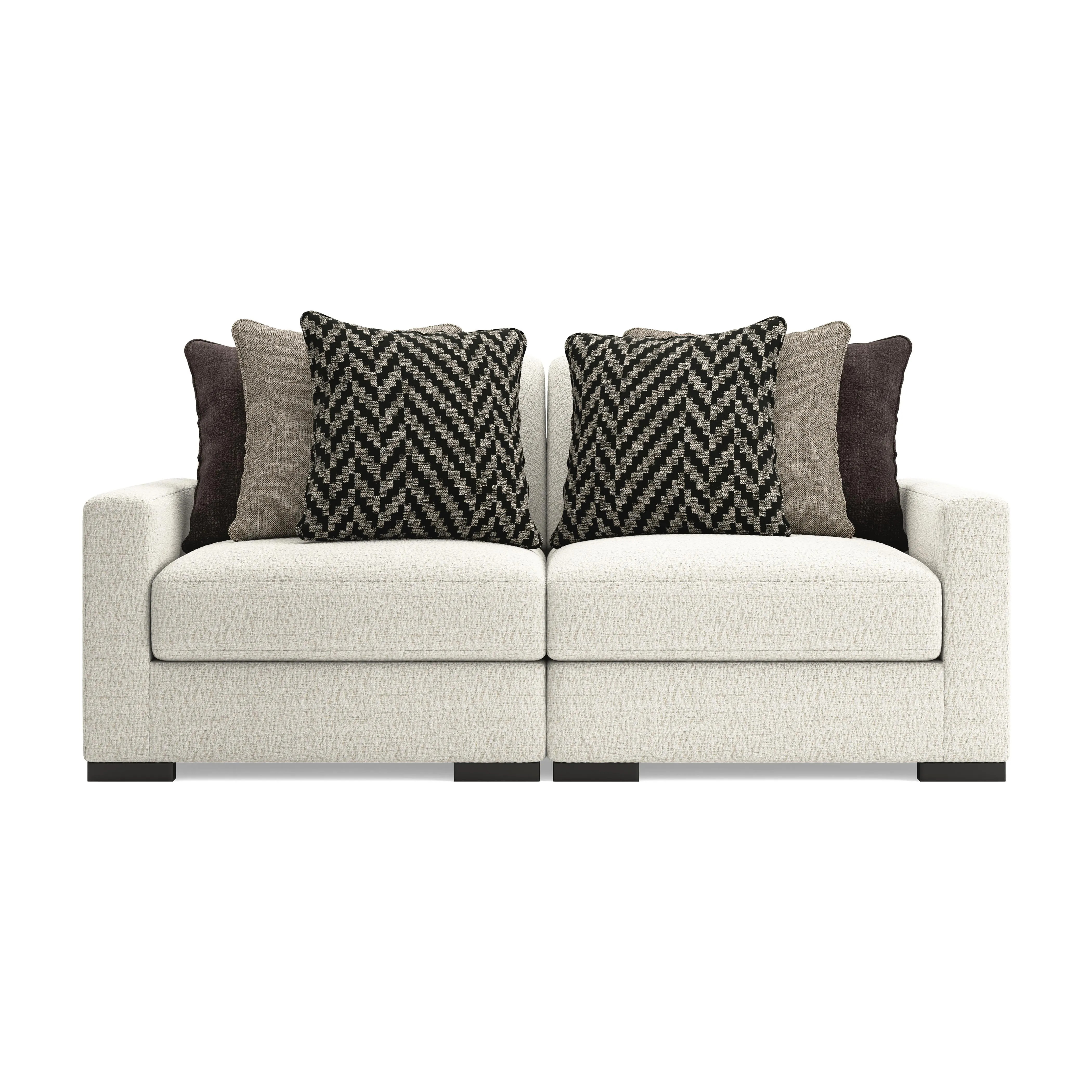 Elissa Court 2-Piece Next-Gen Nuvella\u2122 Performance Fabric Modular Loveseat | Ashley | Ashley