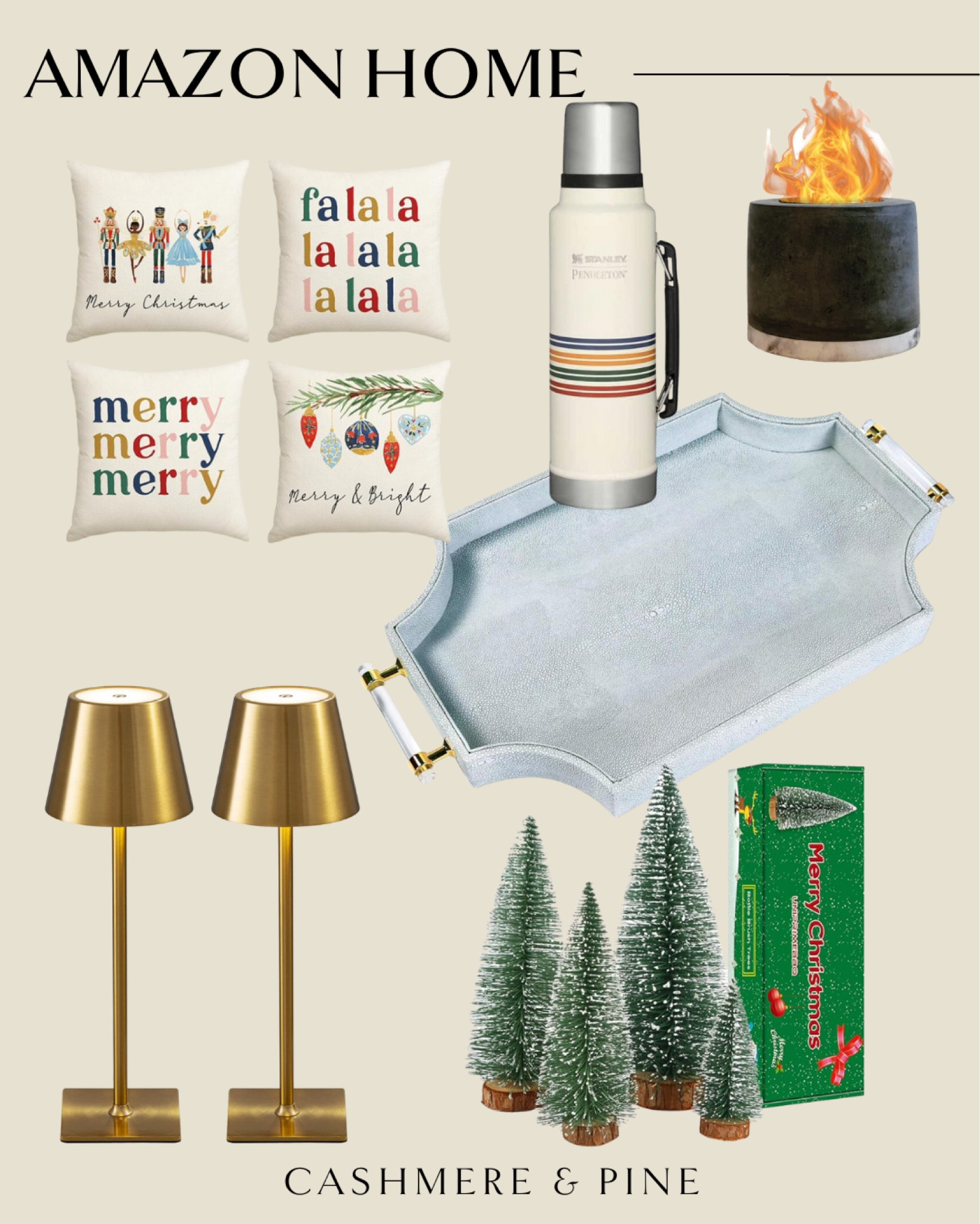 Amazon Home favorites
Shop my gift guides this holiday season. 

Christmas gifts, home decor finds, cordless table lamps, coffee table decor, Christmas pillows 

#LTKGiftGuide #LTKCyberWeek #LTKHoliday
