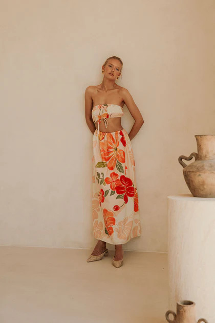 Fei Dress - Petal Scarf | Sabo Skirt US