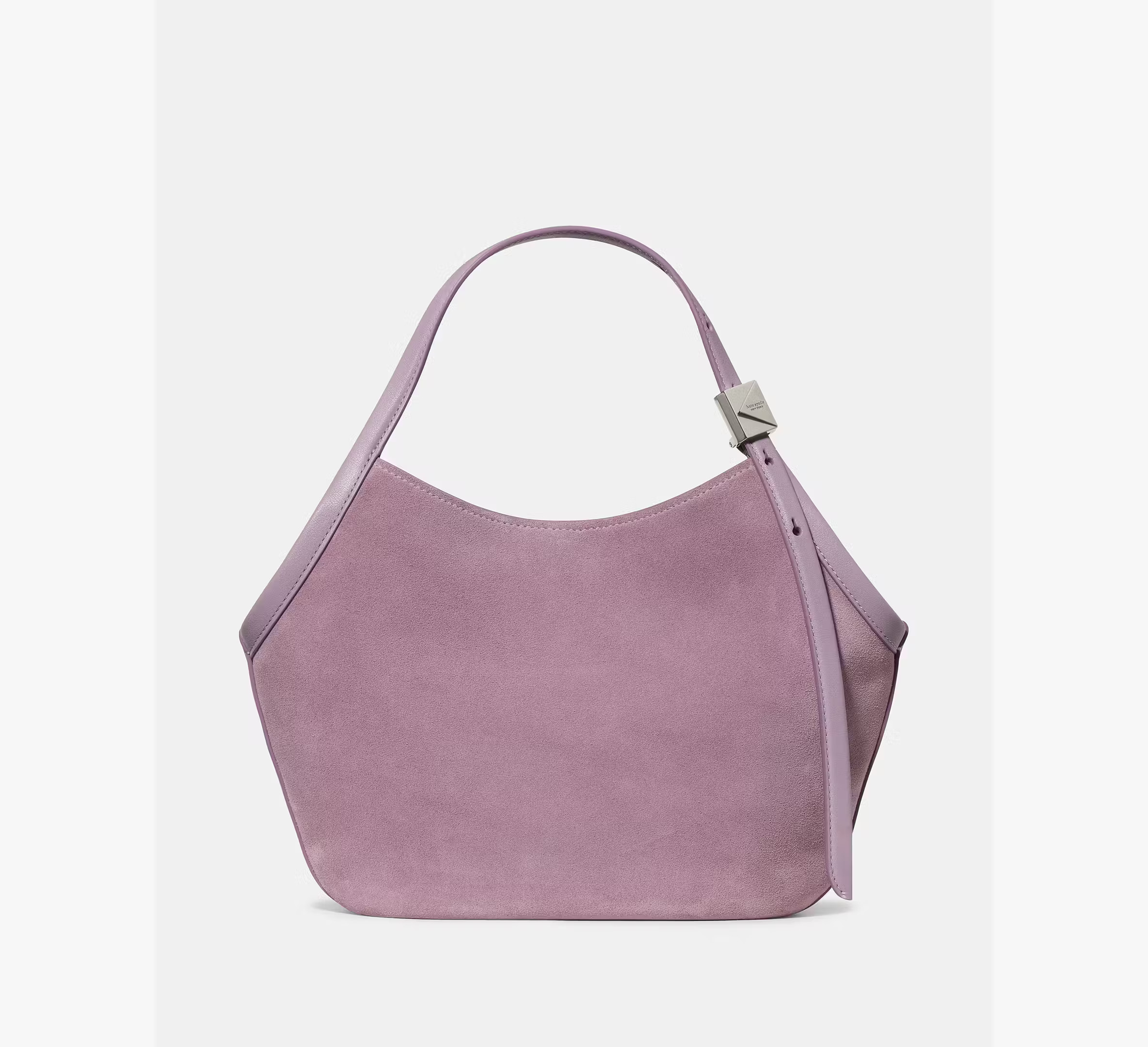 Kate Spade Deco Suede Small Tulip Tote Bag, Market Purple | Kate Spade (US)