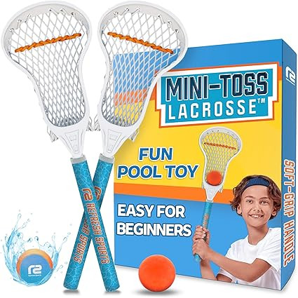 Mini Toss Lacrosse Set – The Ultimate Game for the Pool or Beach & Backyard - Comes with Water ... | Amazon (US)