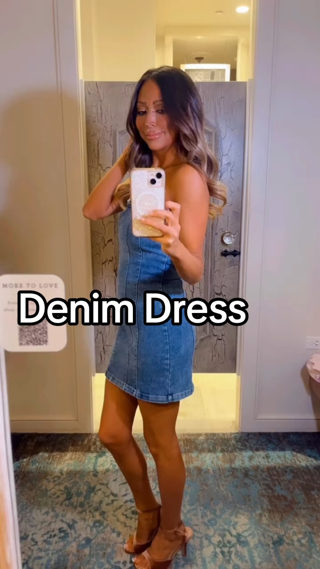 This strapless mini denim dress is the perfect mix of casual and chic! Whether you're dressing it up with heels or keeping it laid-back with sneakers, it’s a wardrobe essential for effortless style. #Denim #denimdress #dress

#LTKBeauty #LTKWatchNow #LTKStyleTip