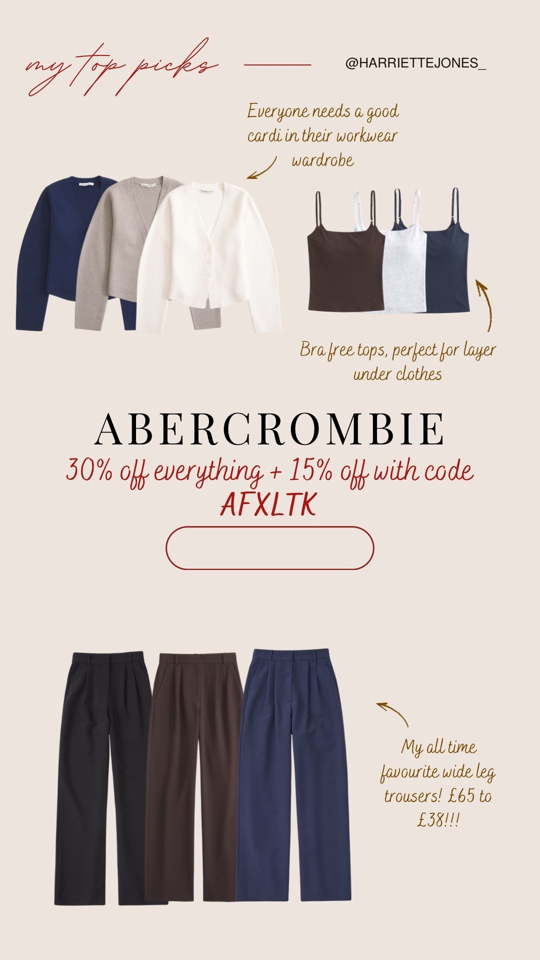 Abercrombie 30% PLUS 15% off favourites❤️

#abercrombie

#LTKCyberWeek