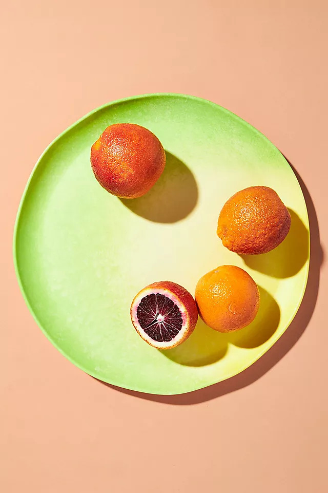 Poppy Bamboo Melamine Platter | Anthropologie (US)