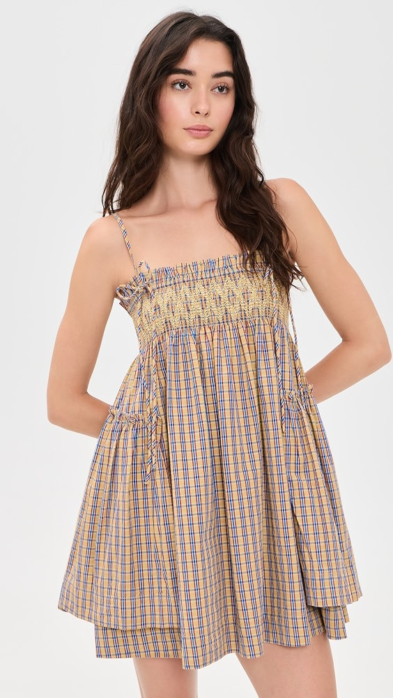Marmalade Check Lilo Mini Dress | Shopbop