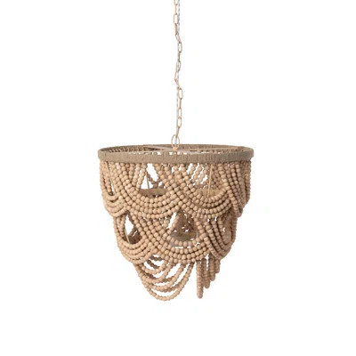 Cadence Wood Beaded Chandelier | Wayfair North America