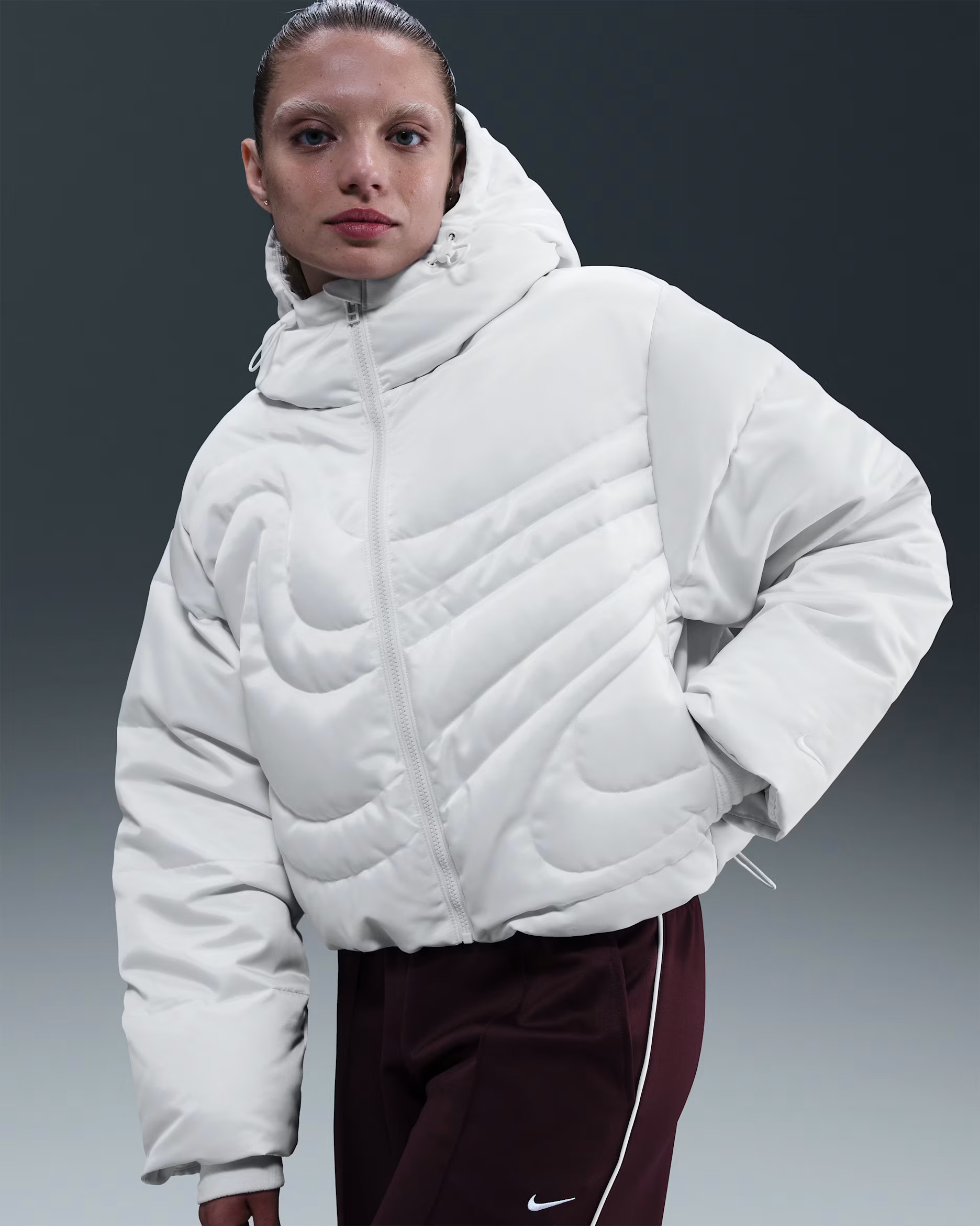 Nike Sportswear Swoosh Series Women's Therma-FIT Oversized Down Puffer Jacket | Nike (US)