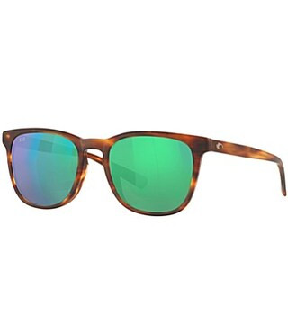 Costa Unisex 6S2002 Sullivan Tortoise 53mm Square Sunglasses - Matte Tortoise | Dillard's