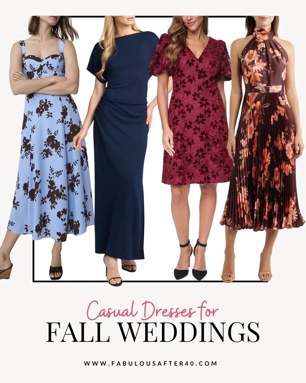 Fall wedding season is here! 🍂💐 And if you’re looking for something that feels polished without being overly dressy, these casual wedding guest dresses are such lovely options.

I especially love the rich fall colours and feminine prints — perfect for those weddings where you want to look pulled together but still feel comfortable enough to actually enjoy the celebration. ❤️

#LTKSeasonal #LTKOver40 #LTKWedding