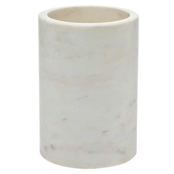 Delray White Marble Wine Chiller | Wayfair North America