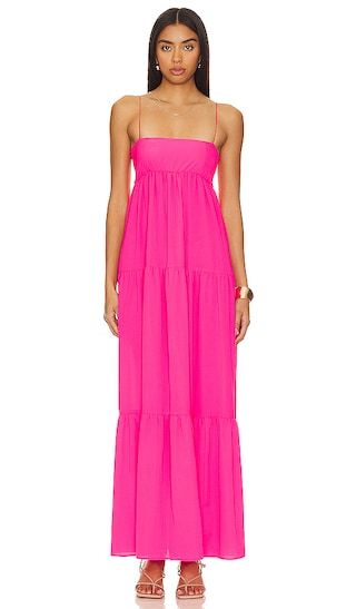 Long Weekend Maxi Dress in Pink Pebble | Revolve Clothing (Global)
