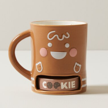 GINGERBREAD COOKIE POCKET MUG | Indigo (CA)