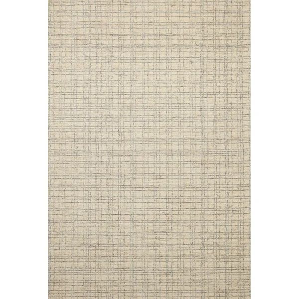 Chris Loves Julia x Loloi Polly Checkered Antique/Mist Area Rug | Wayfair North America