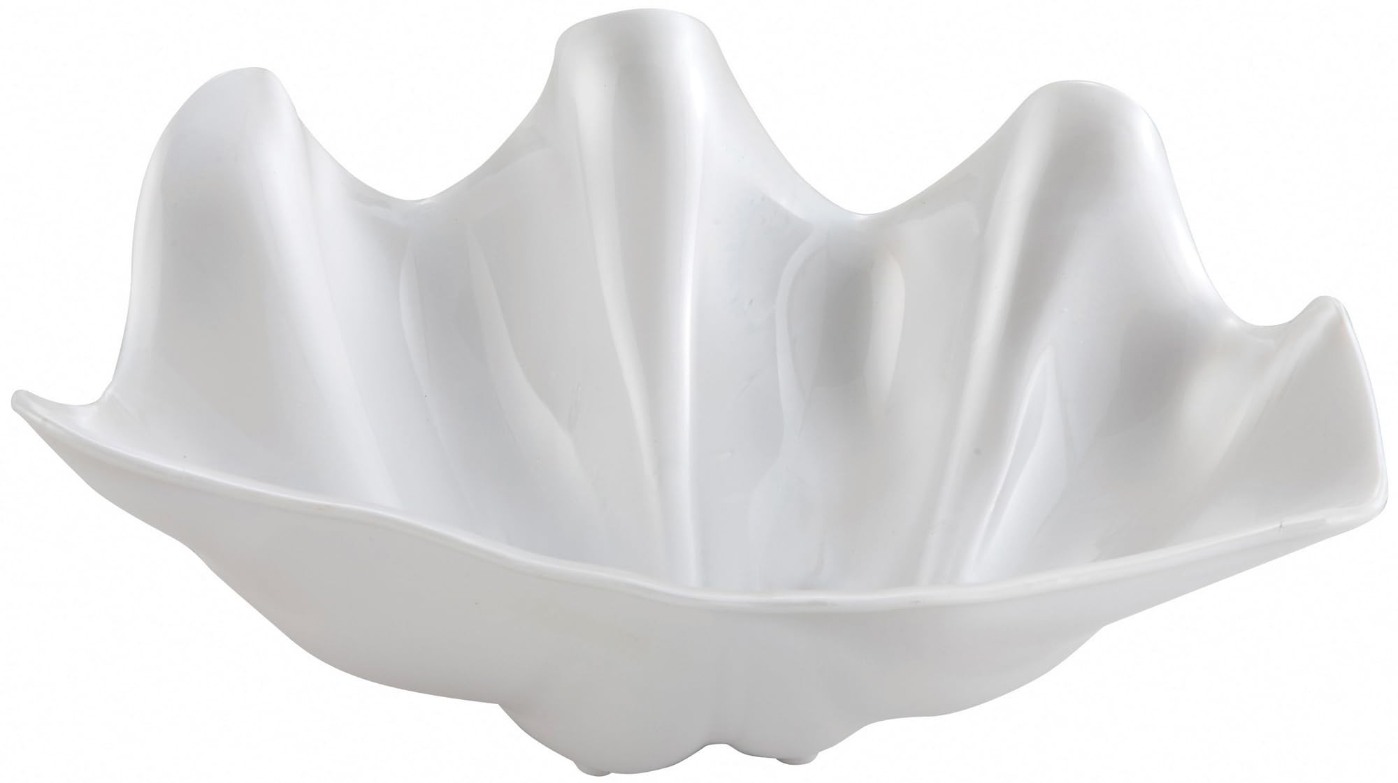 Winco PSBW-1W Shell Bowls, 22 Ounce, Medium, White, 20 Ounce | Amazon (US)