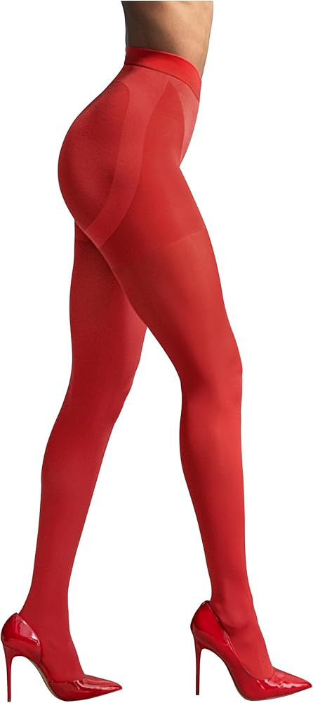 L'eggs Women's 360 Degree Opaque Contour Shaping Tights for Sculpted Style and Comfort | Amazon (US)