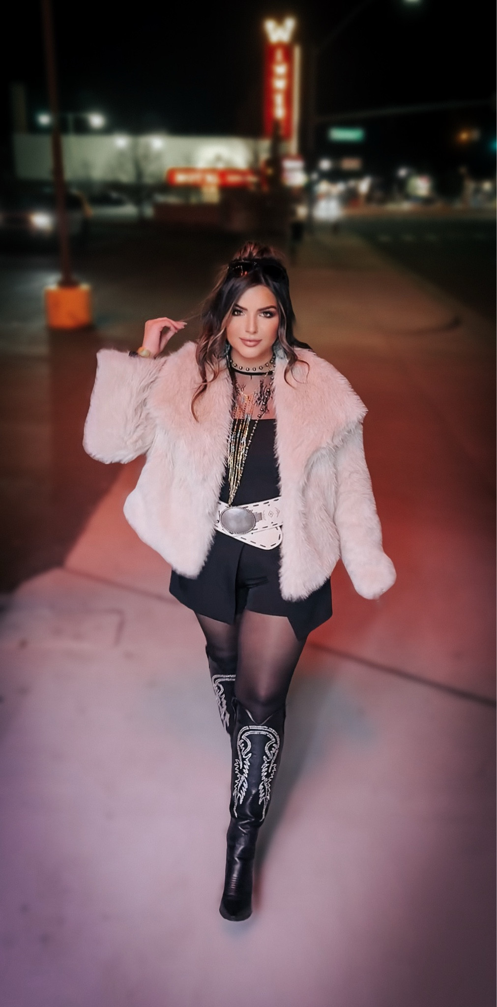 Night on the Town Western Chic Outfit ✨

#LTKStyleTip #LTKShoeCrush #LTKMidsize