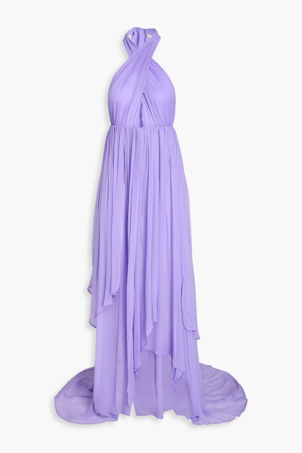 Ina cutout silk-chiffon halterneck maxi dress | The Outnet (US and CA)