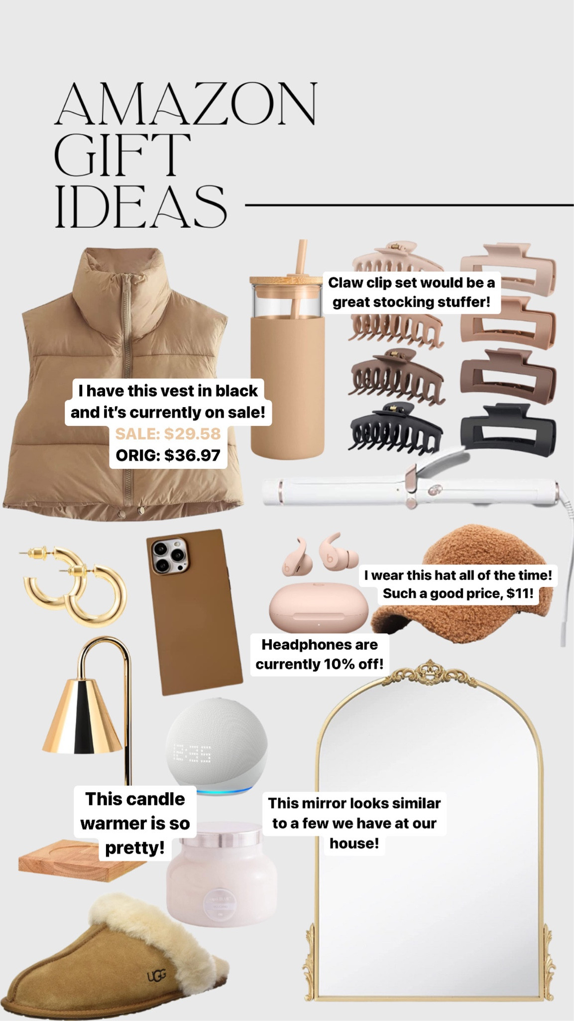 Here are a few Amazon gift ideas that will arrive before Christmas!

#LTKGiftGuide #LTKSeasonal #LTKHoliday