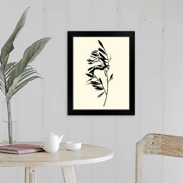 My Texas House Gentle Breeze I A Floral Black Framed Art Print 16" x 20" | Walmart (US)