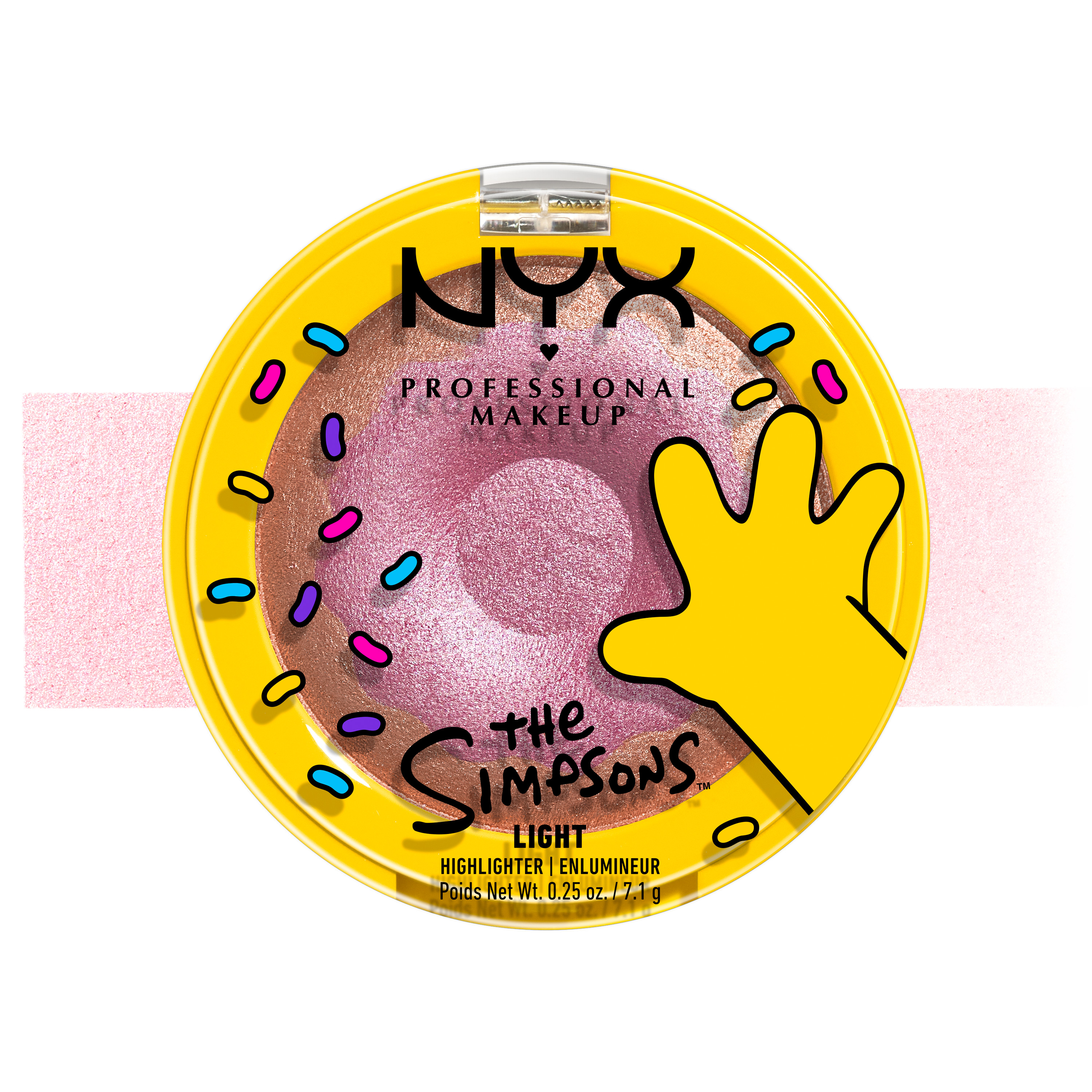 HOMER SIMPSON DONUT HIGHLIGHTER | NYX Professional Makeup (US)