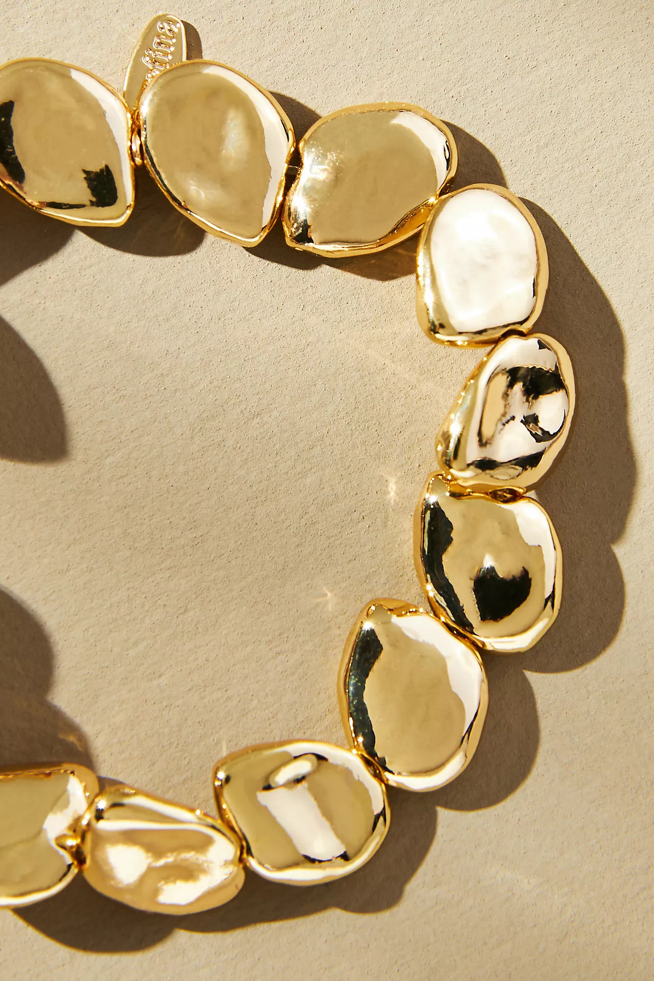 Molten Flat-Beaded Bracelet | Anthropologie (US)