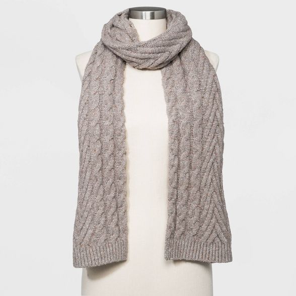 Women's Cable Knit Scarf - Universal Thread™ One Size | Target