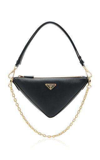 Mini Leather Triangle Bag | Moda Operandi (Global)