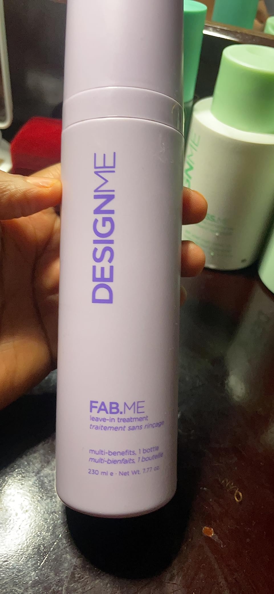 FAB.ME Leave-In Treatment by DESIGNME | Multi-Benefit Leave in Conditioner for Curly Hair | Light... | Amazon (US)