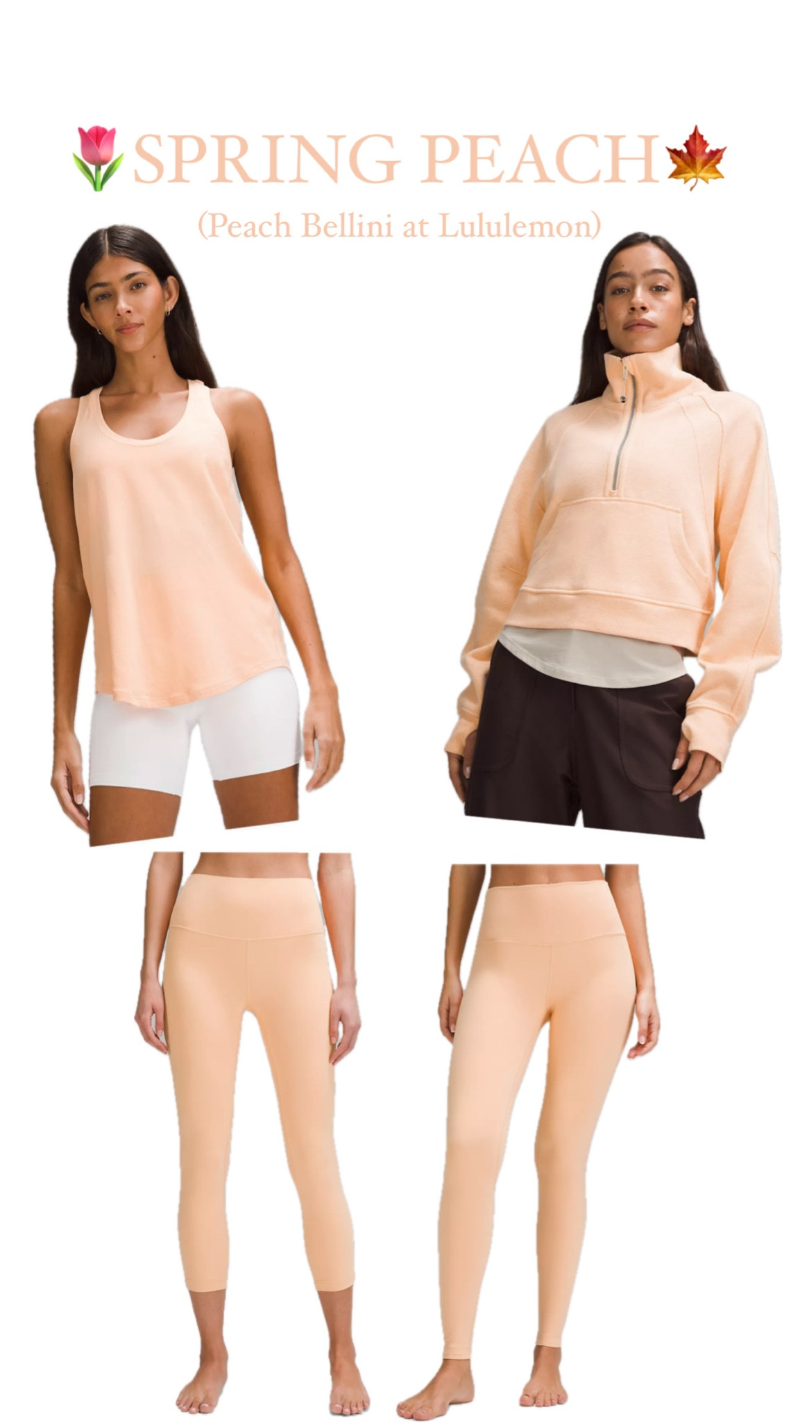 #peachbellini #lululemon #lululemonpeachbellini #springpeach #hocspring #hocspringpeach #hocautumn 

#LTKSeasonal #LTKSpringSale #LTKfitness