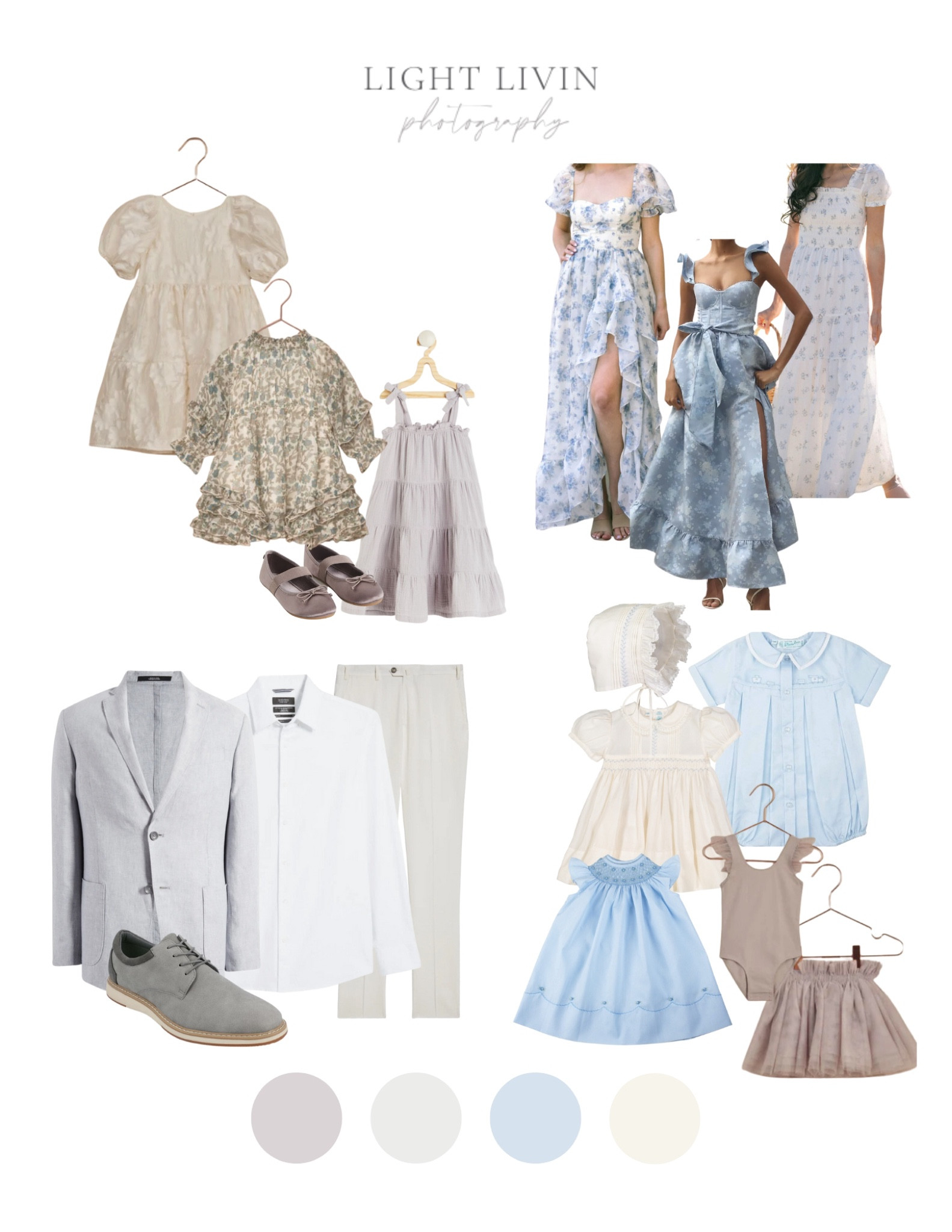 Check out this perfect summer family style board for your next photo shoot! 

#LTKStyleTip #LTKFamily #LTKBeauty