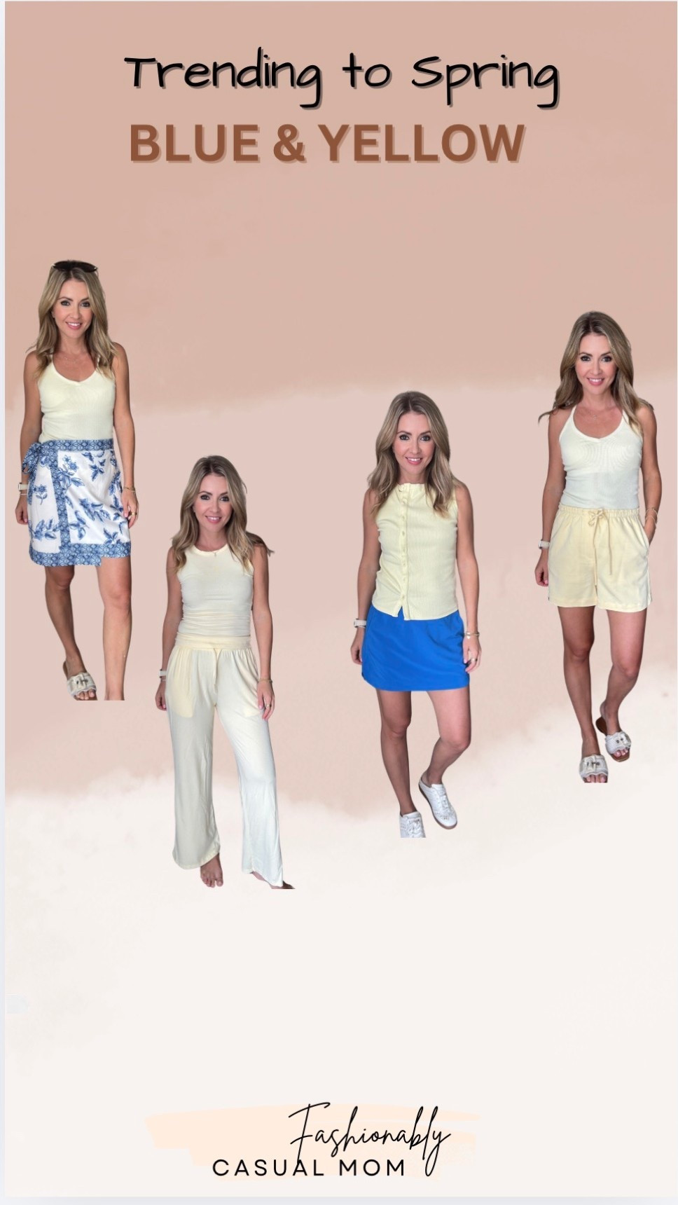 Trending for spring
Blue & yellow
Outfit Inspo
Loungewear
Activewear
Tennis skirt
Vacation wear
Linen shorts


#LTKgrwm #LTKootd #LTKActive