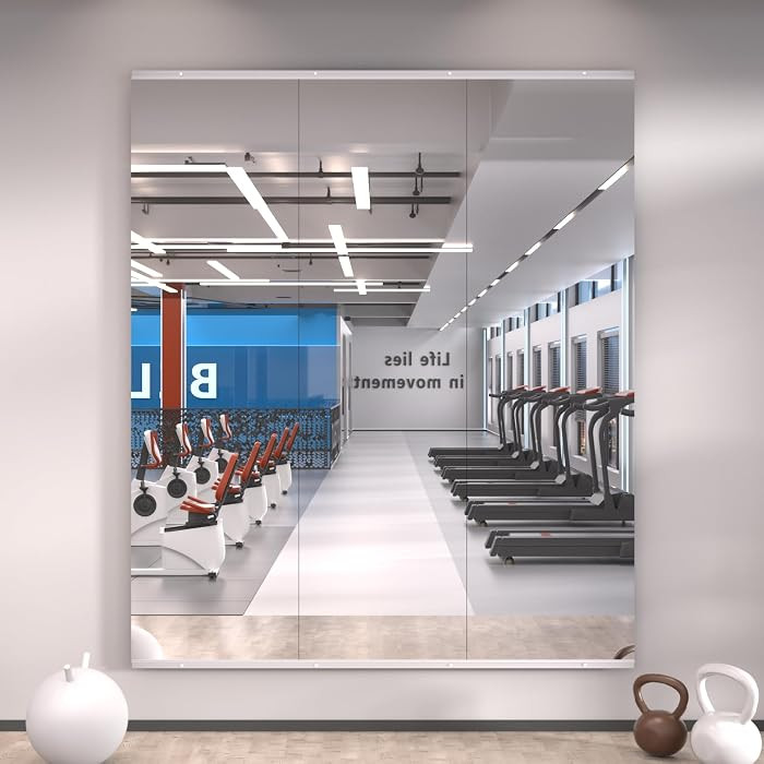 LOAAO Gym Mirror 56"x16", 3 PCS | Amazon (US)