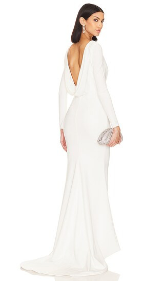 X Noel And Jean Wasson Gown in Ivory | Revolve Clothing (Global)