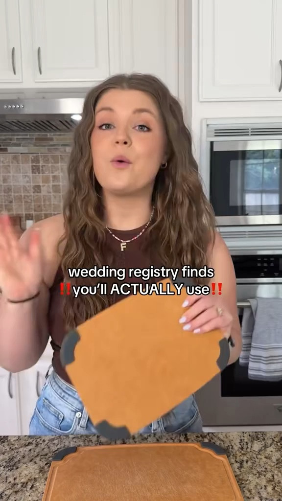 Wood fiber cutting boards are one of our most used wedding gifts!! Super easy non-toxic swap #nontoxic #nonplastic #cuttingboards #kitchenfinds

#LTKHome